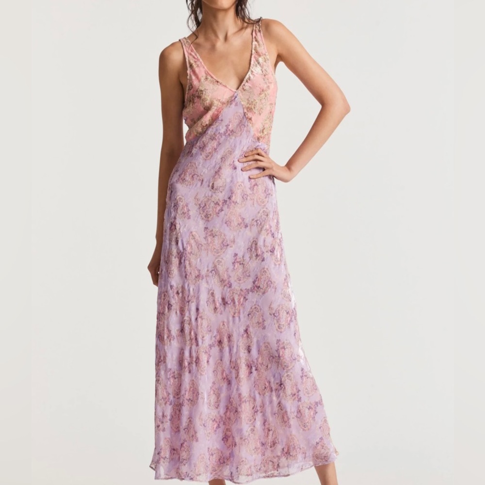Love Shack Fancy Iliana Slip Maxi Dress NWT!!